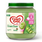 Cow & Gate Green Peas baby food jar 125g