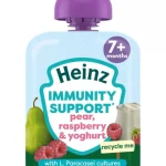 Heinz Immunity Support Baby Food Pear, Raspberry & Yoghurt 85g