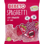 Bebeto Spaghetti Sour Strawberry 70g