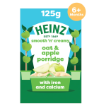 Heinz Oat & Apple Porridge Baby Food 6m+125g