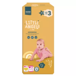 ASDA Little Angels Size 3 56 Nappies Pack (6-10 KG) (Jumbo)