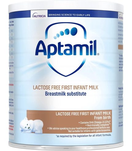 Aptamil Lactose Free Baby Milk Formula Powder From Birth 400 g