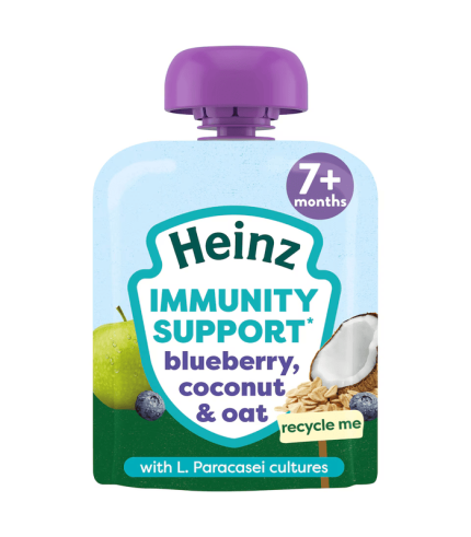 Heinz Immunity Support Blueberry, Coconut & Oat Pouch 85g