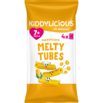 Kiddylicious Sweetcorn Melty Tubes 4x10g