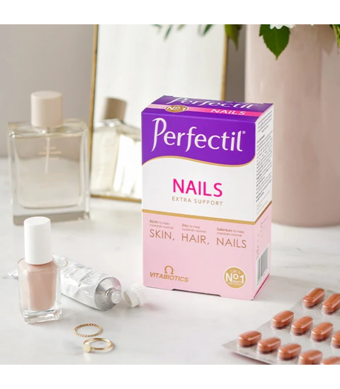 3 Vitabiotics Perfectil Nails Extra Support 60 Tablets - Image 3