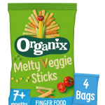 Organix Melty Veggie Sticks 4X15g