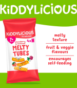 Kiddylicious Melty Tubes Strawberry & Beetroot 4x10g - Image 3