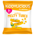 Kiddylicious Sweetcorn Melty Tubes 10g