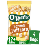 Organix Banana Puffcorn 4x10g