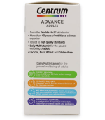 Centrum Advance Adults Multivitamins & Minerals 100 Tablets - Image 4