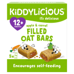 Kiddylicious Apple & Carrot Oat Bars 5x21g