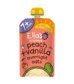 Ella's Kitchen Peach + Vanilla Overnight Oats with Yogurt 7+ Months 100g