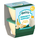 Heinz Immunity Support Banana & Yoghurt 2 X 100g