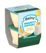 Heinz Immunity Support Banana & Yoghurt 2 X 100g