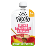 Piccolo Organic Brekkie Strawberry & Banana 100g