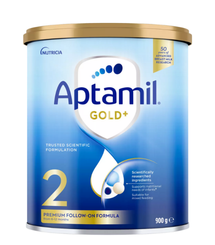 Aptamil Gold+ follow-on formula Stage 2 (6-12m) 900g