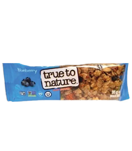 True to Nature Snack Bar Blueberry 35g
