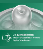 Philips Avent Natural Response Glass Baby Bottle 1m+ 240ml - Image 3