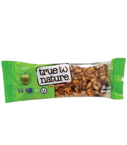 True to Nature Snack Bar Apple 35g