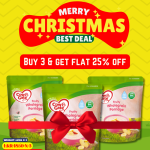 Cow&Gate Fruity Wholegrain Porridge 125g X 3