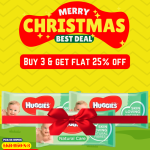 Huggies Natural Care Baby 56 Wipes Pack X 3