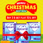 Aptamil Stage 1- Infant Milk 0-6 Months 1.2kg X 3