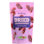 Bradbury's Dried Cranberries 170g