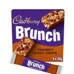 Cadbury Brunch Chunky Choc Chip 4 Bars