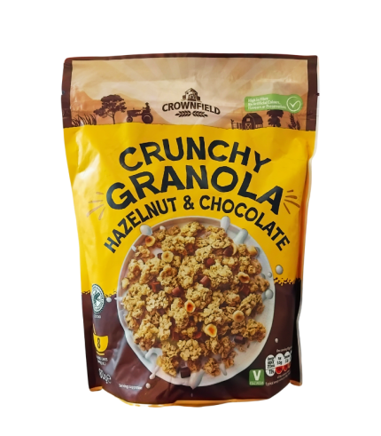 Crownfield Crunchy Granola Hazelnut & Chocolate 380g