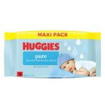 Huggies Pure Baby Wet Wipes 60 Pcs Pack (Maxi Pack)