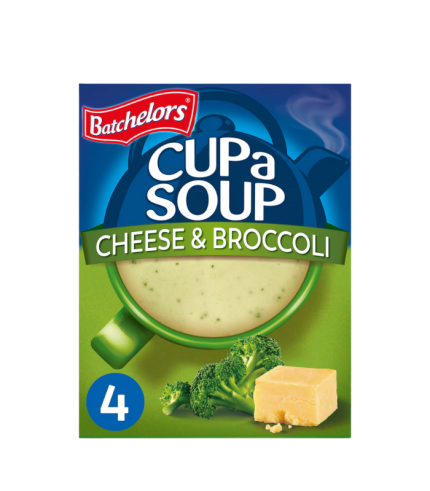 Batchelors Cup a Soup Cheese & Broccoli 4 Sachets 92g