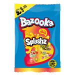 Bazooka Splashz Chewy Candy 120g