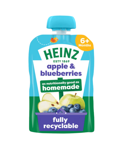 Heinz Apples & Blueberries 100g