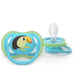 Philips Avent Ultra Air Day & Night Soothers 6-18m 2 Pcs Set - Image 2