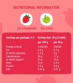 Bob Snail Apple Strawberry Fruit Rolls 10g - Image 3