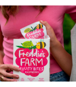 Freddie's Farm Fruity Bites Raspberry 5x20g - Image 3