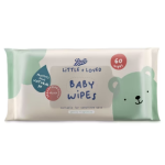 Boots Baby Little + Loved Baby Wipes gently fragranced 60 wipes