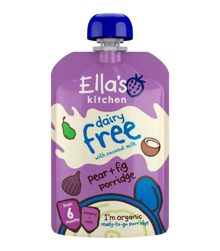 Image resizer 700800 (15) Ella's Kitchen Dairy Free Coconut Milk Pear & Fig Porridge 100G - Image 1