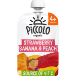 Piccolo Organic Strawberry Banana & Peach 100G