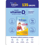 Baby Ddrops Vitamin D, 10mcg 135 Drops 3.8ML