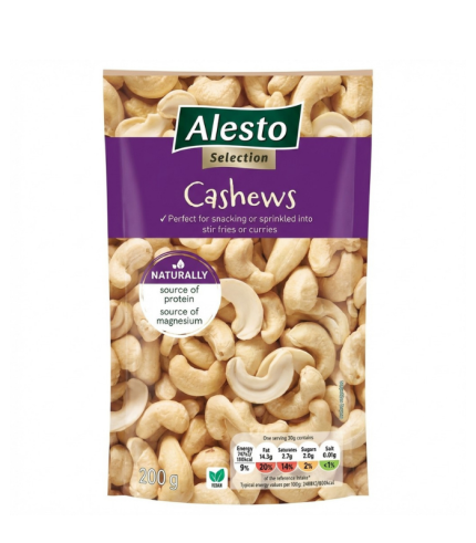 Alesto Cashews 200g