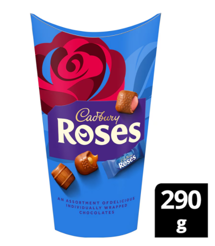 Cadbury Roses Chocolate Box 290g
