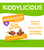 Kiddylicious Banana & Cocoa Filled Oat Bars 5x21g - Image 2
