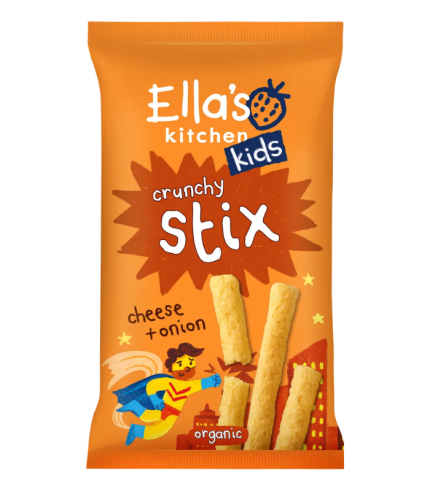 Ella's Kitchen Crunchy Stix Cheese + Onion 22g 18M+