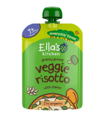 Ella's Kitchen Veggie Risotto with Cheese Pouch 130g