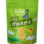 Ella's Kitchen Wild Crackers Pea + Basil 100g 18M+