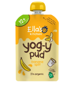 Ella's Kitchen Yog-y pud banana split 90g