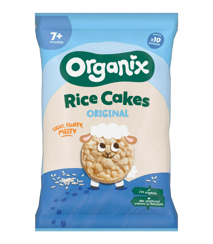 1 Organix Rice Cakes Original 40g - Image 1
