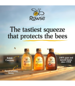 Rowse Organic Natural Honey Squeezy 340g - Image 3