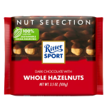 Ritter Sport Dark Whole Hazelnuts 100g